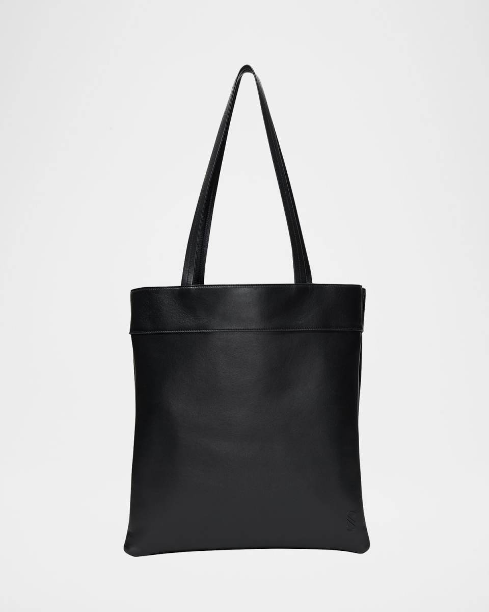 Split Napa Leather Tote Bag